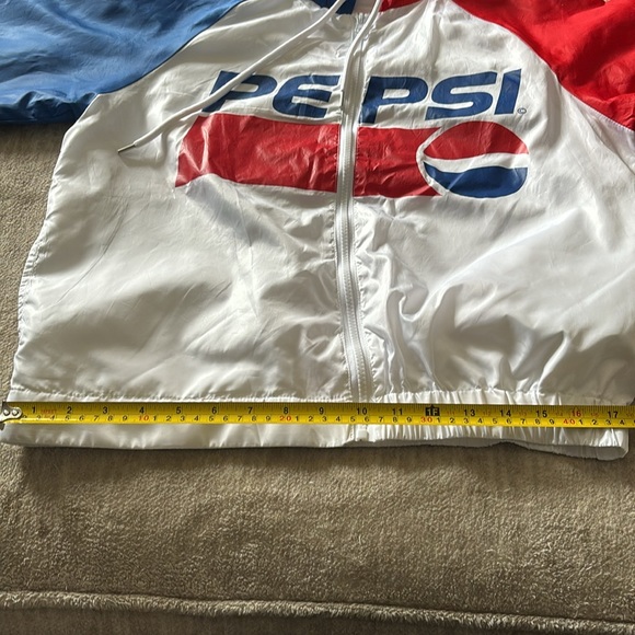 Pepsi Windbreaker Zip Up Jacket - Unisex - Lightweight - Picture 9 of 11